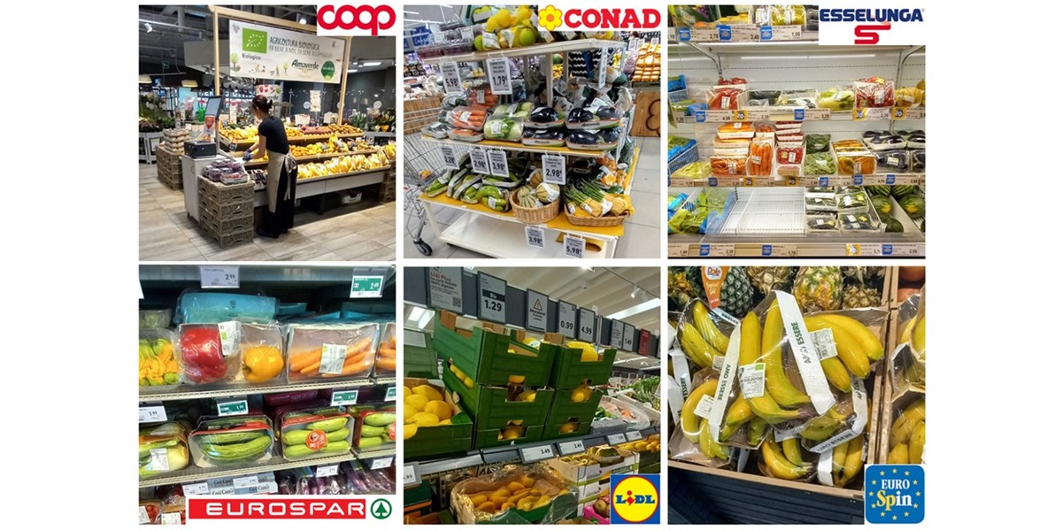 Strategie opposte per l’ortofrutta bio in Gdo